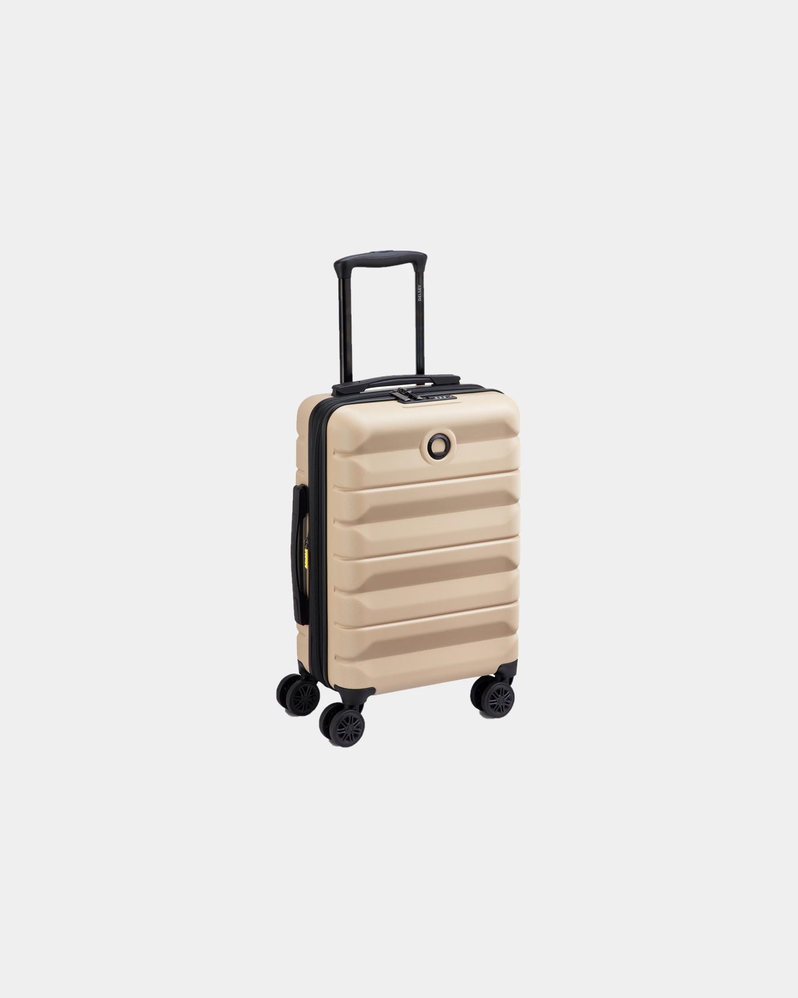 Valise polycarbonate Delsey Air Armour 55 cm à personnaliser - Sable